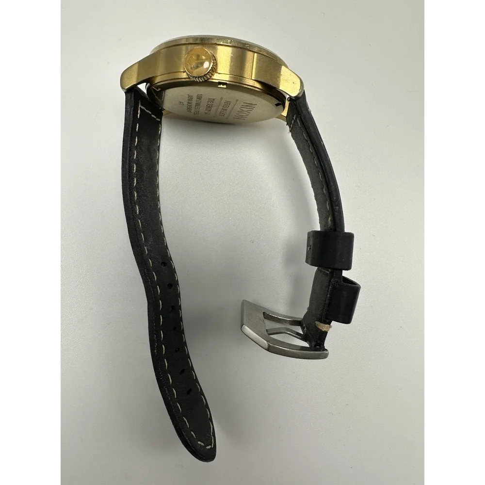 Nixon The Sentry Never Be Late‎ New Battery Mens Watch 42MM 8